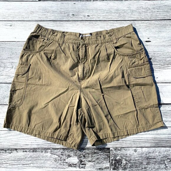 Columbia Pleated Cargo Utility Shorts - Picture 1 of 8